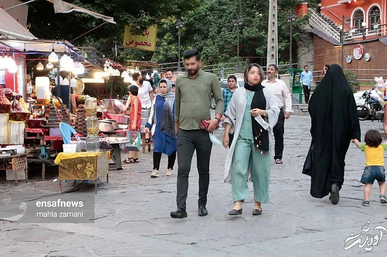 زنان در تهران، تابستان ۱۴۰۰